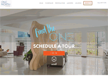 Tablet Screenshot of onenorthofboston.com